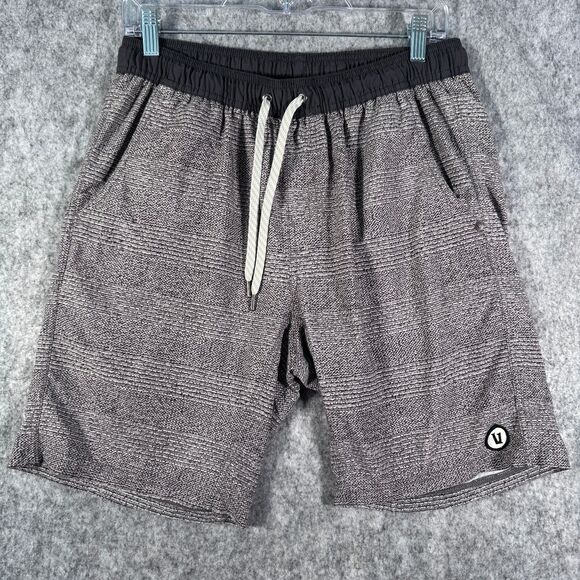 Vuori Kore Shorts Mens Medium Gray Performance Drawstring Lined Athletic Stretch - Picture 1 of 12